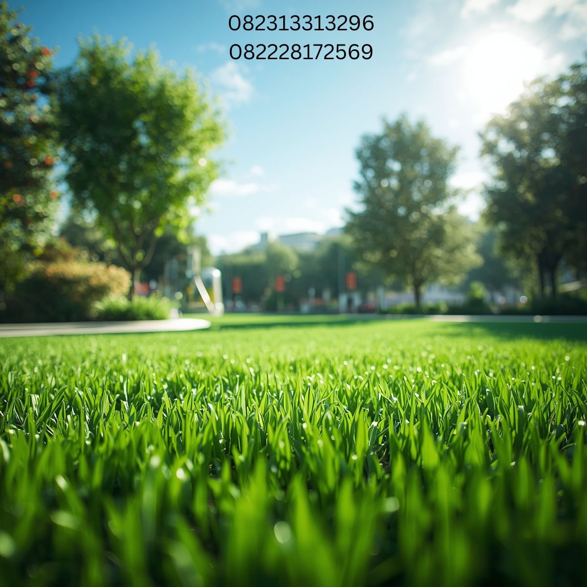 Rumput Taman Sintetis