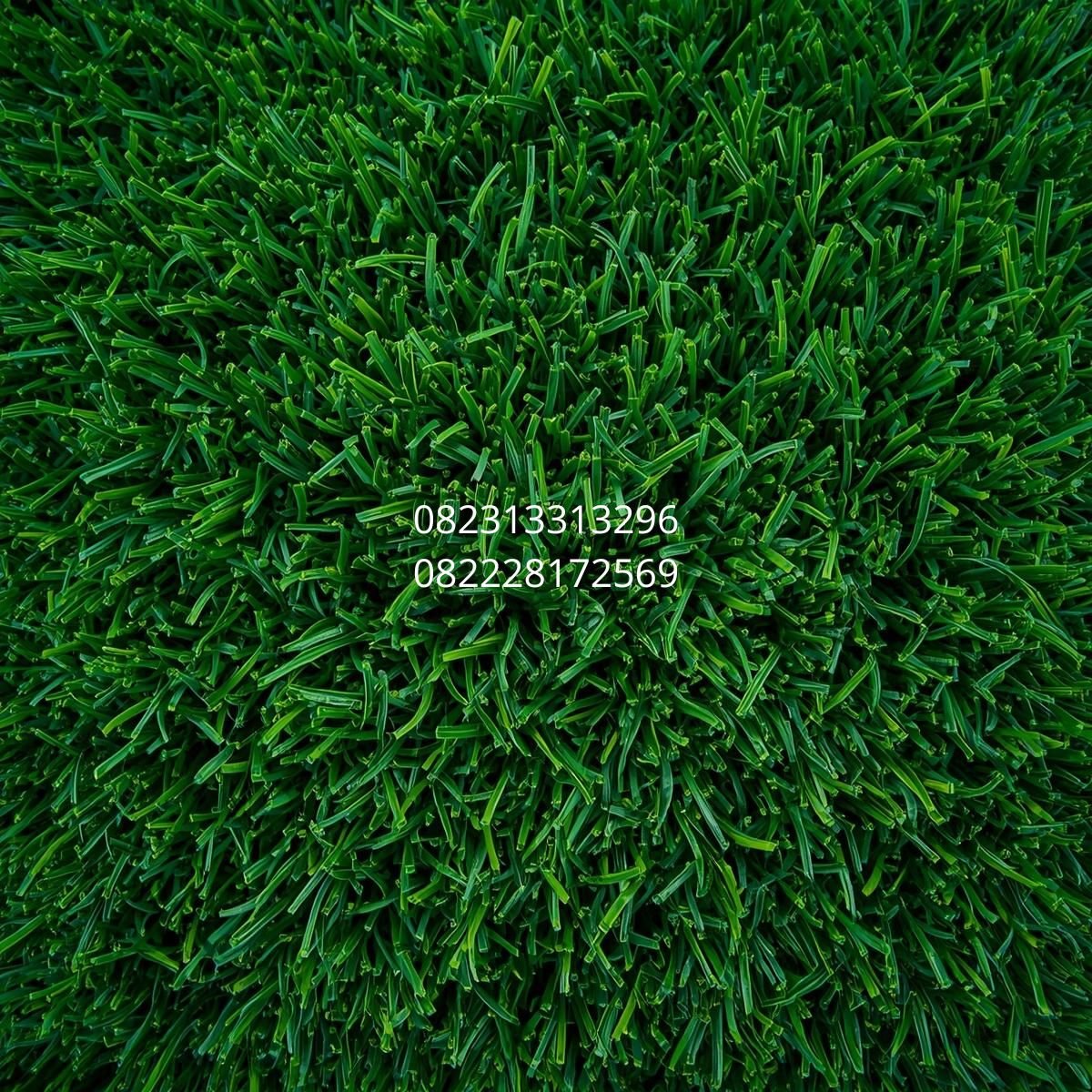 dekorasi rumput sintetis