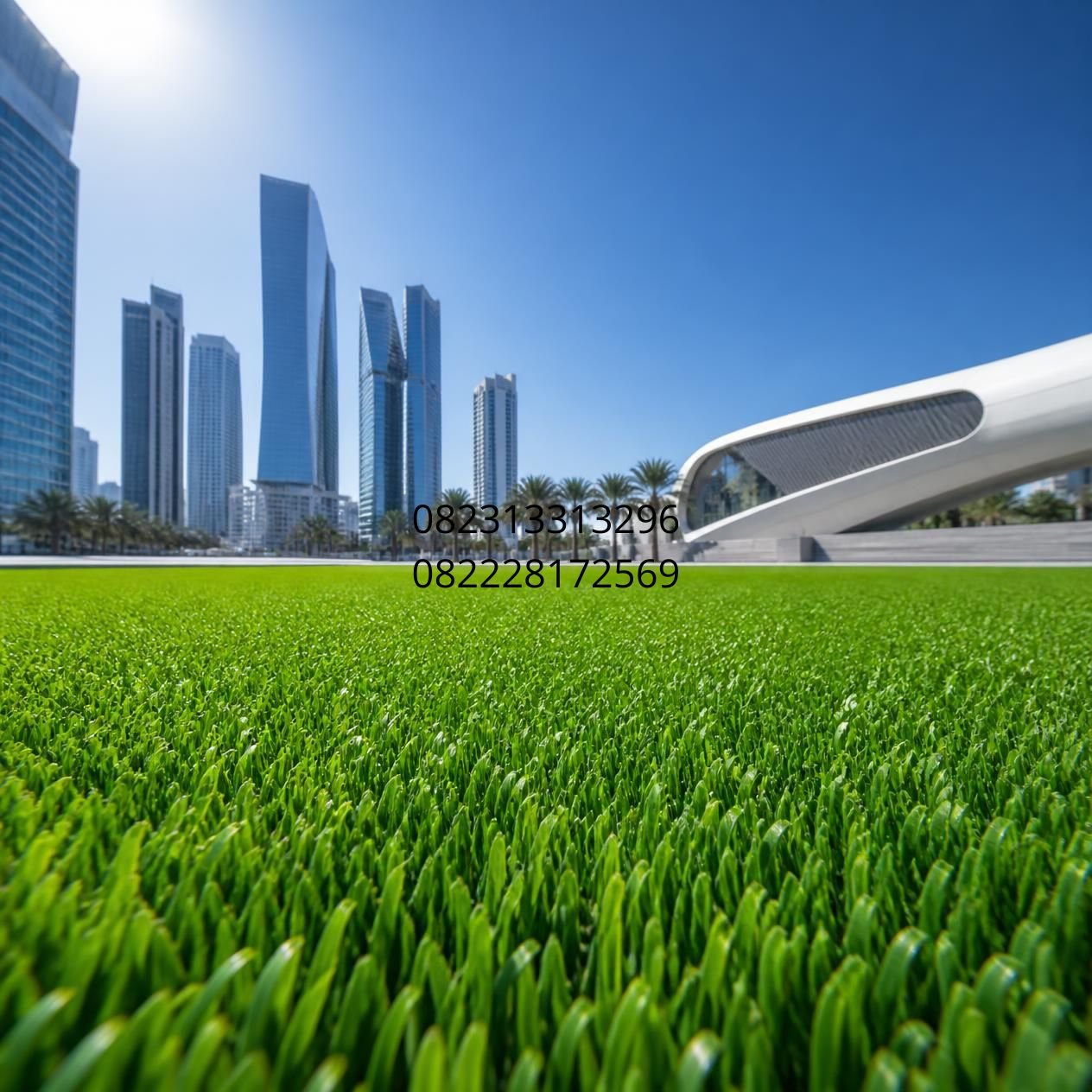 rumput sintetis outdoor anti panas
