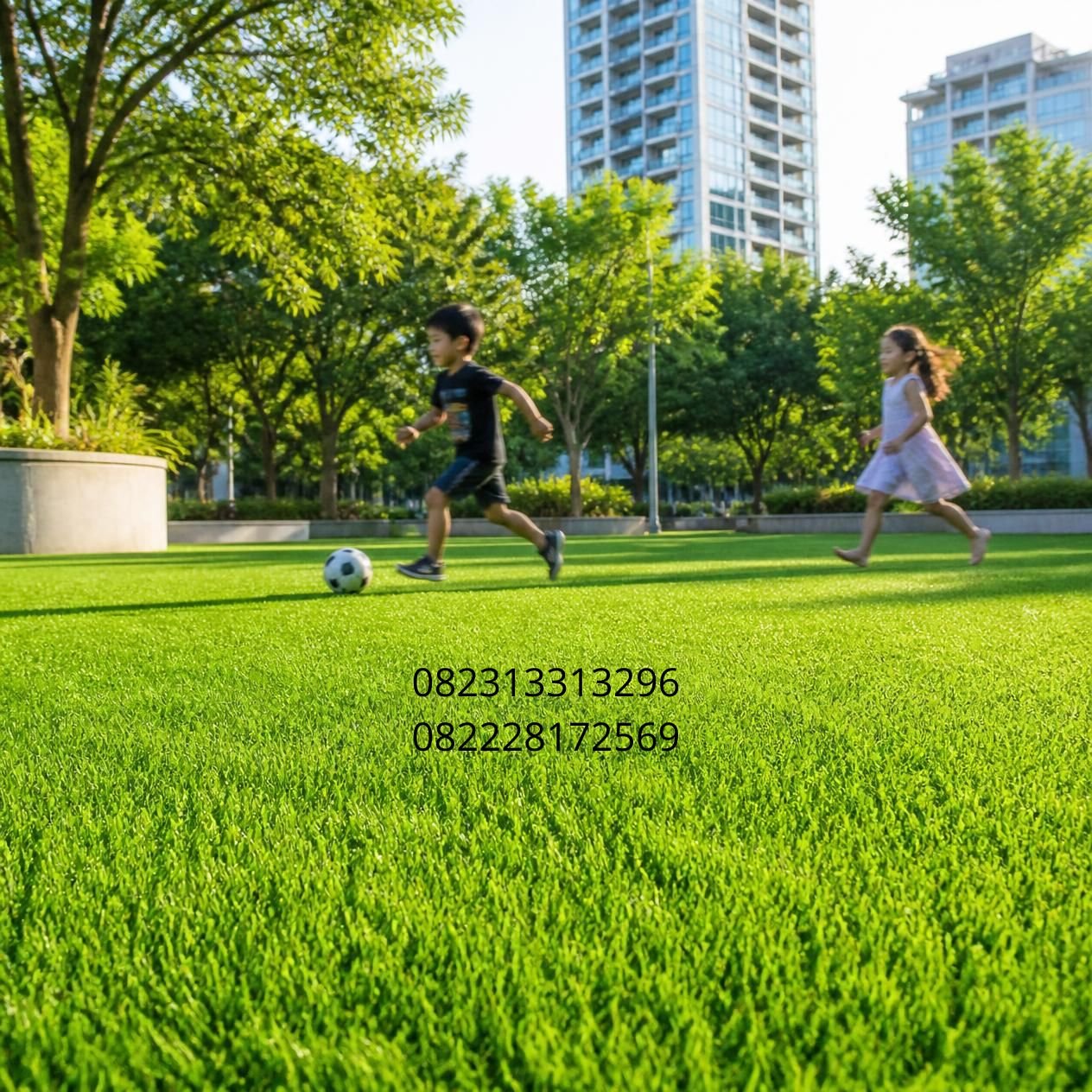 rumput sintetis anti pudar