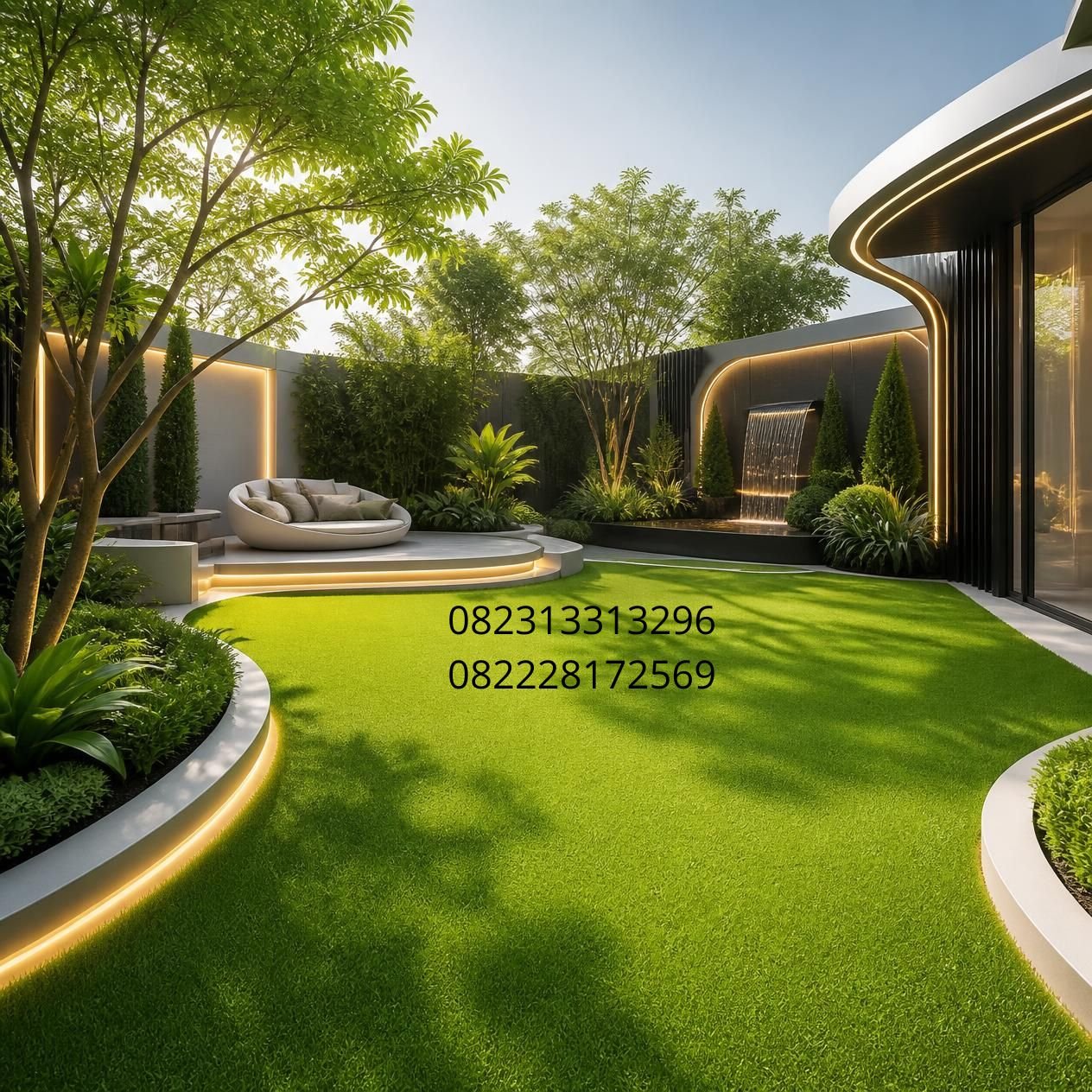 rumput sintetis untuk playground