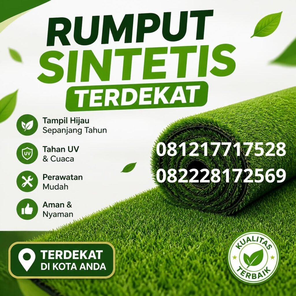 Supplier Rumput Sintetis Terdekat