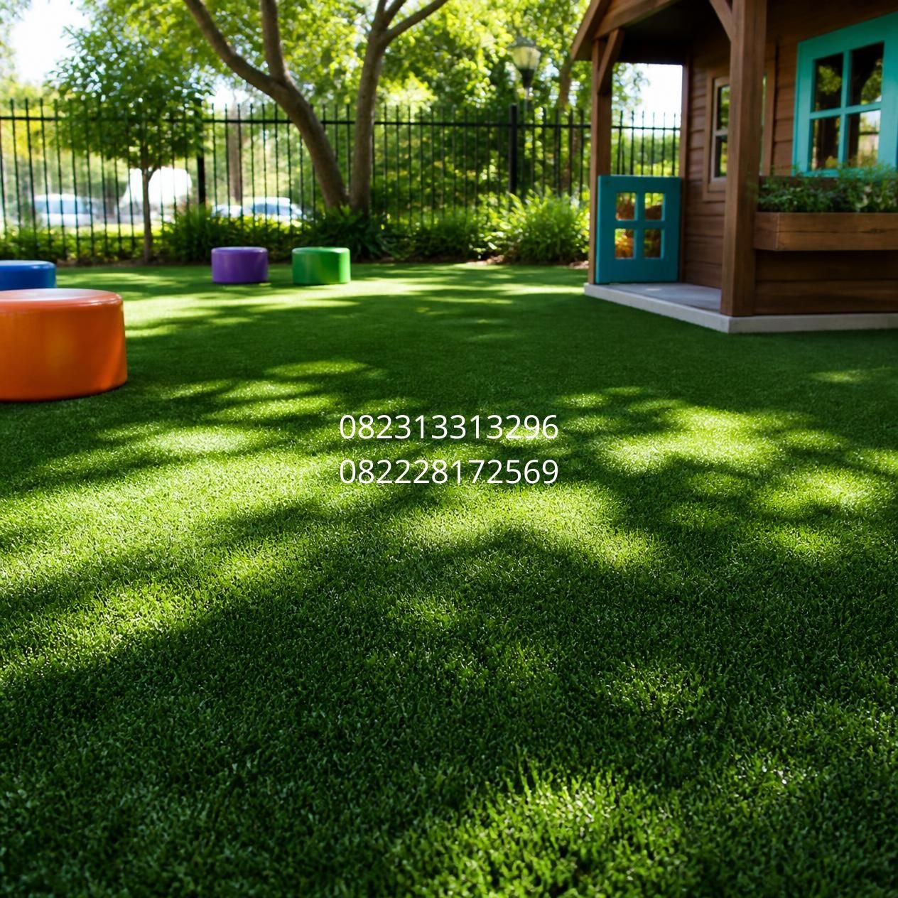 rumput sintetis premium tebal
