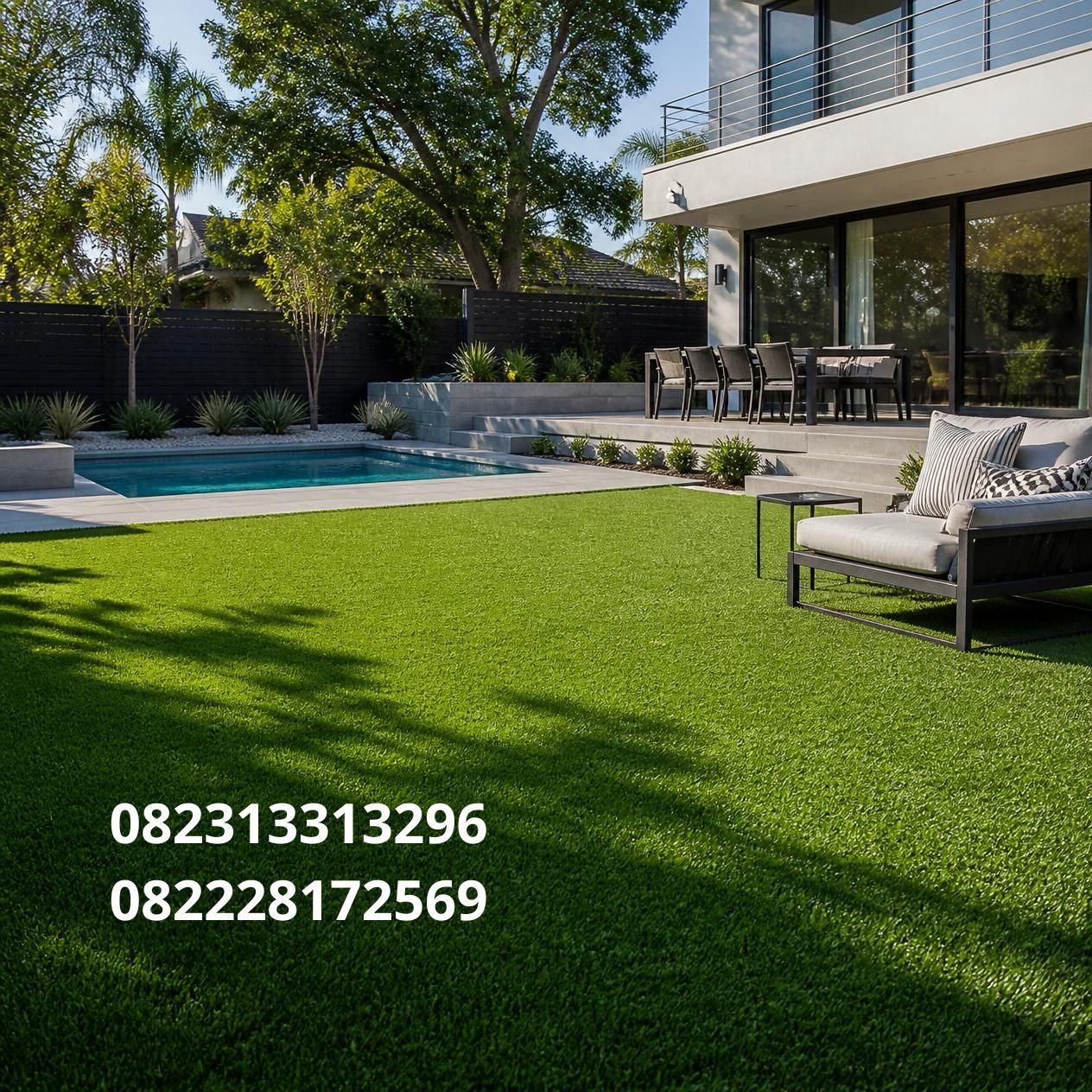 rumput sintetis kualitas premium