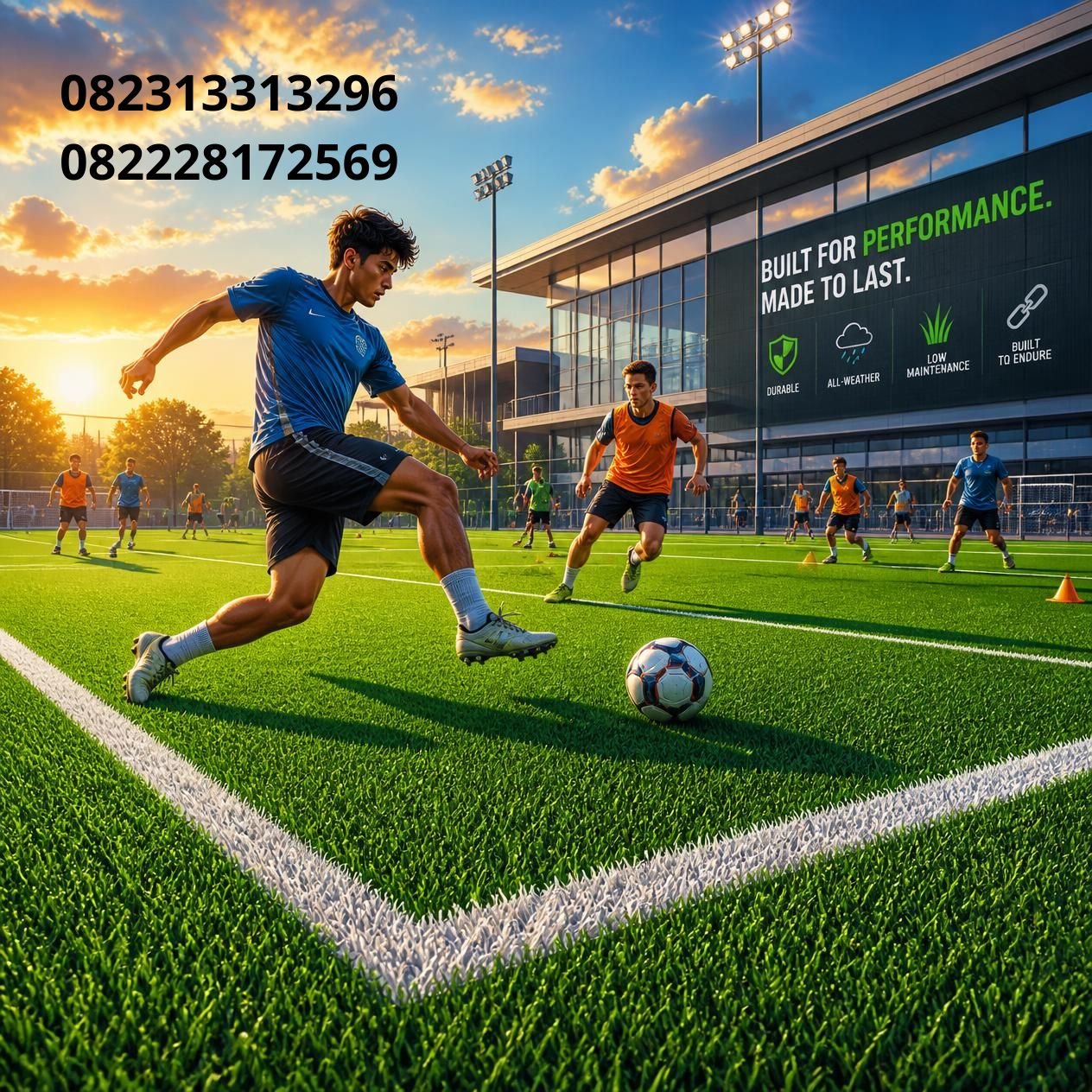 rumput sintetis terbaik Indonesia