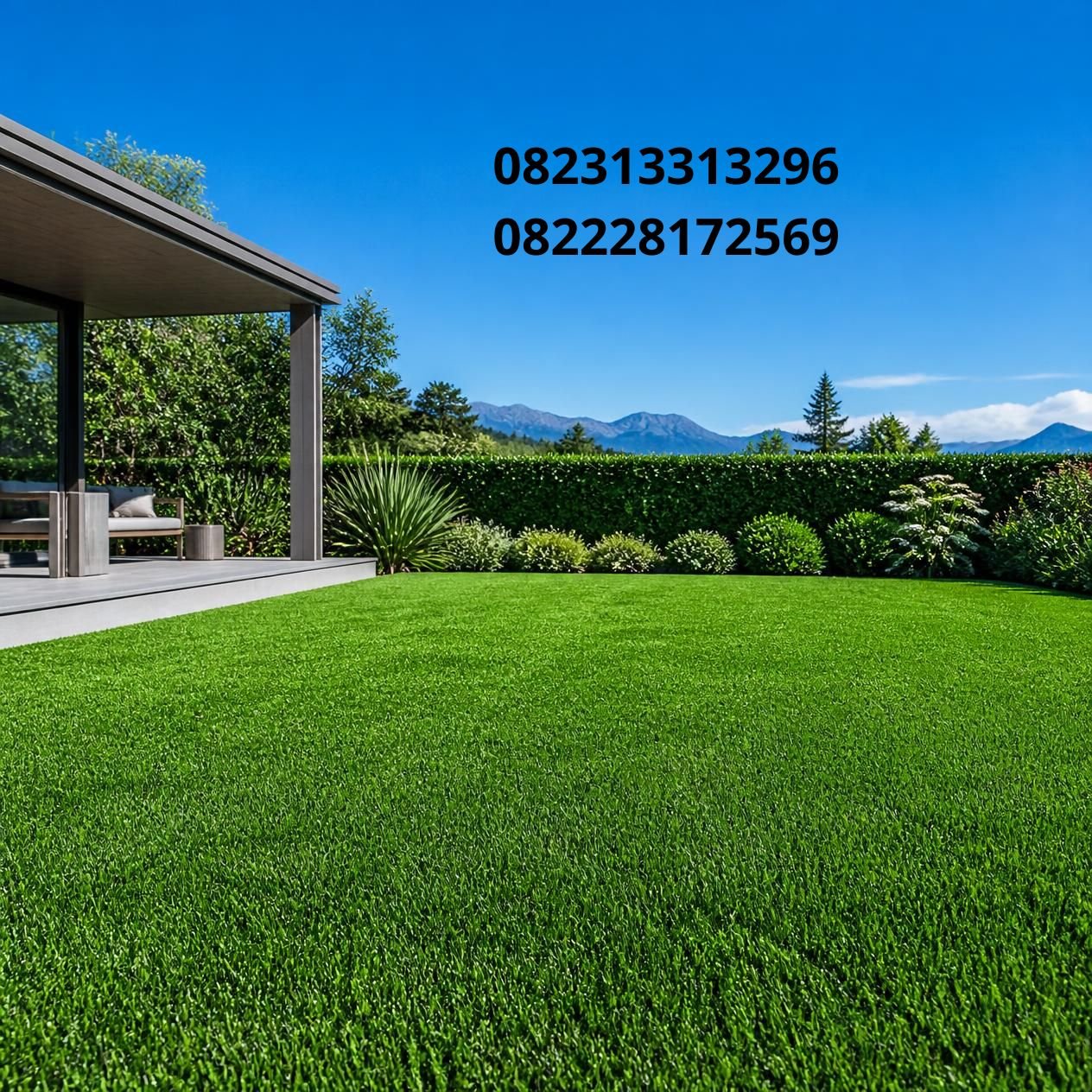 rumput sintetis untuk taman