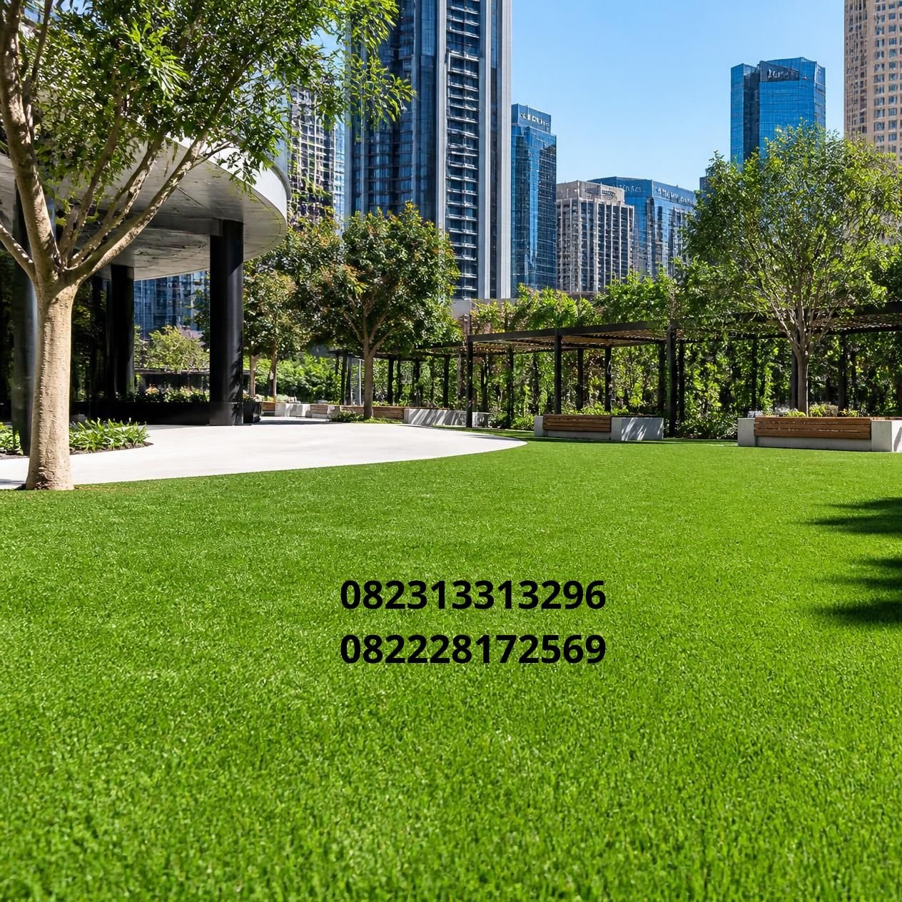 Rumput Sintetis untuk Taman