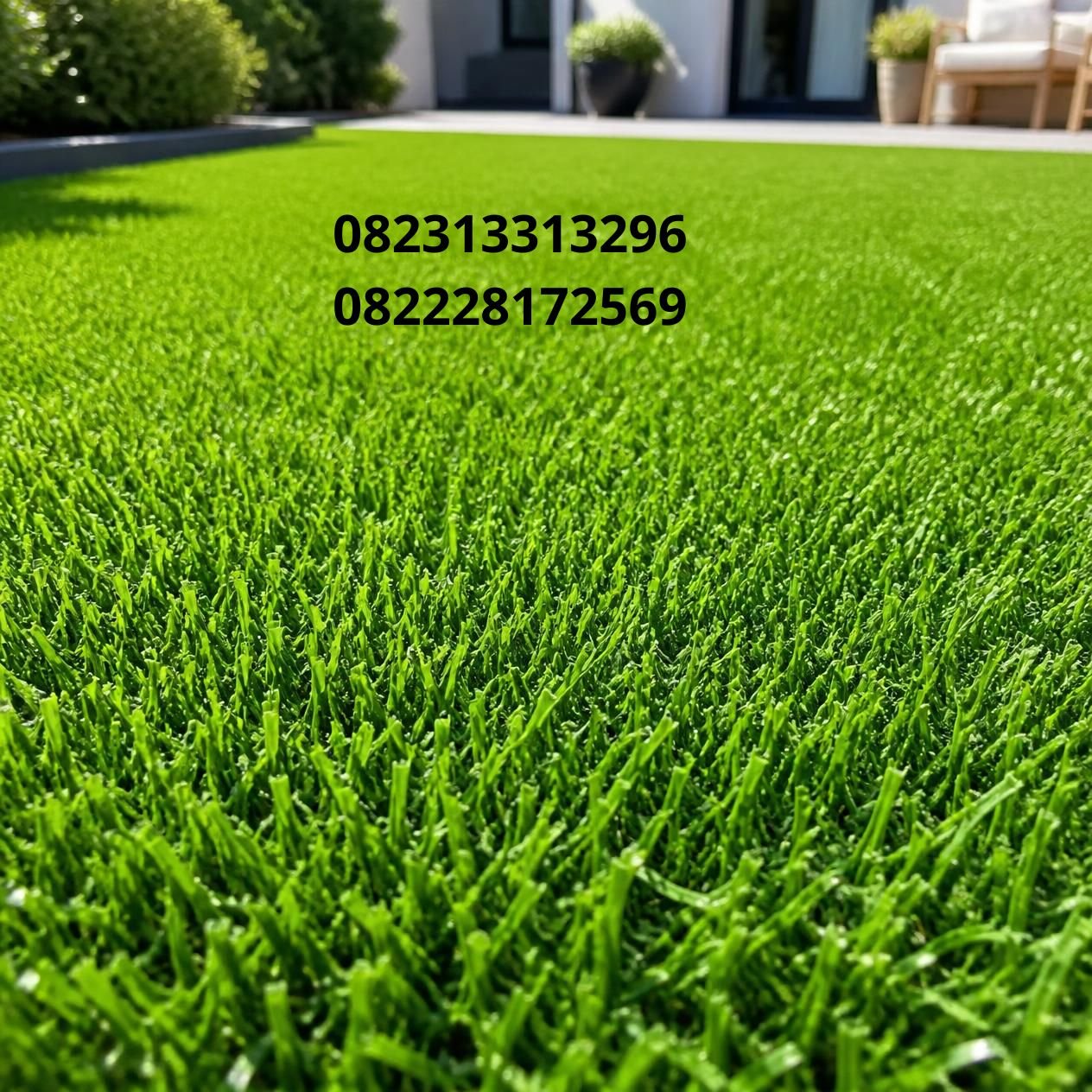 rumput sintetis tebal dan halus
