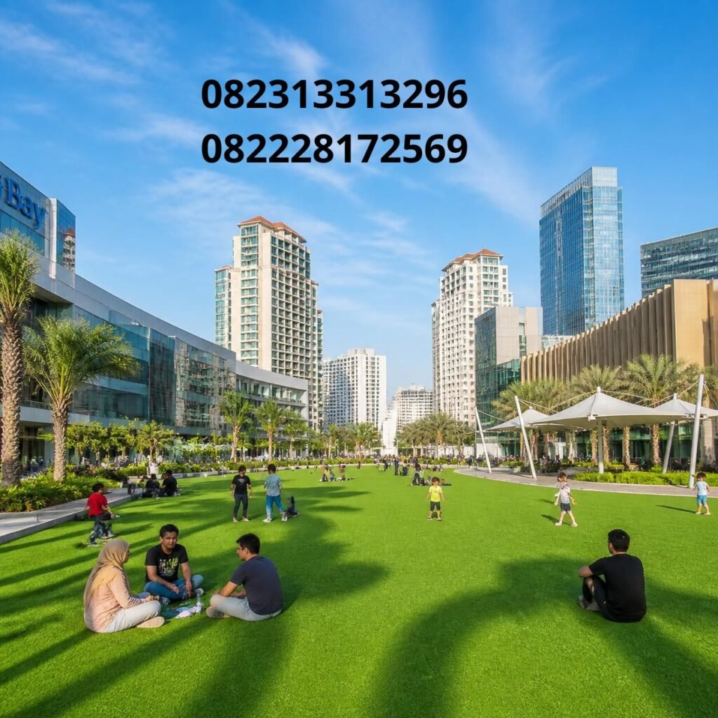 Pemasangan rumput sintetis Jakarta Utara