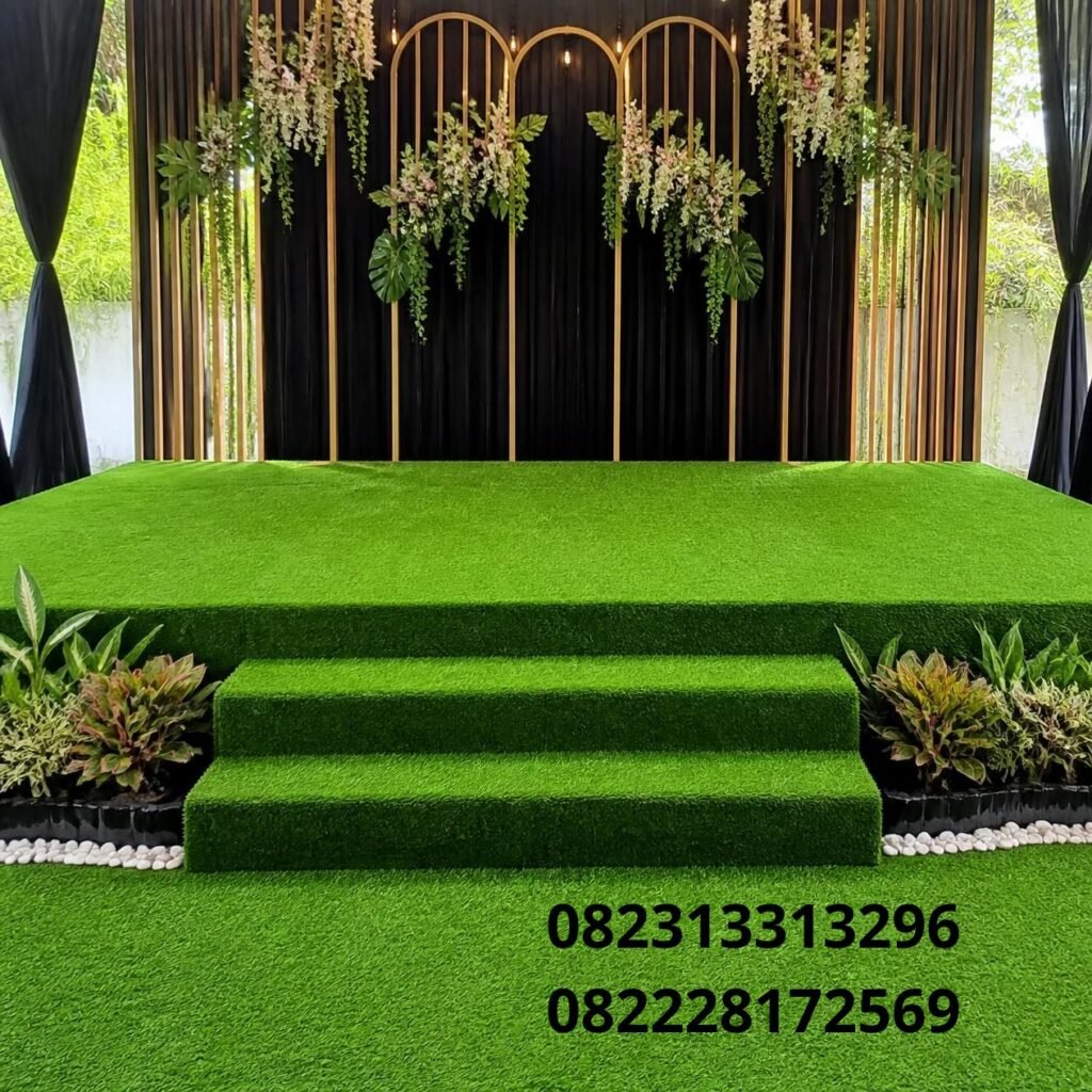 Rumput Artificial Dekor Panggung