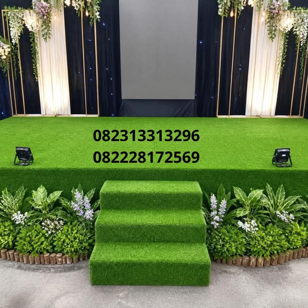 Rumput Sintetis Untuk Panggung
