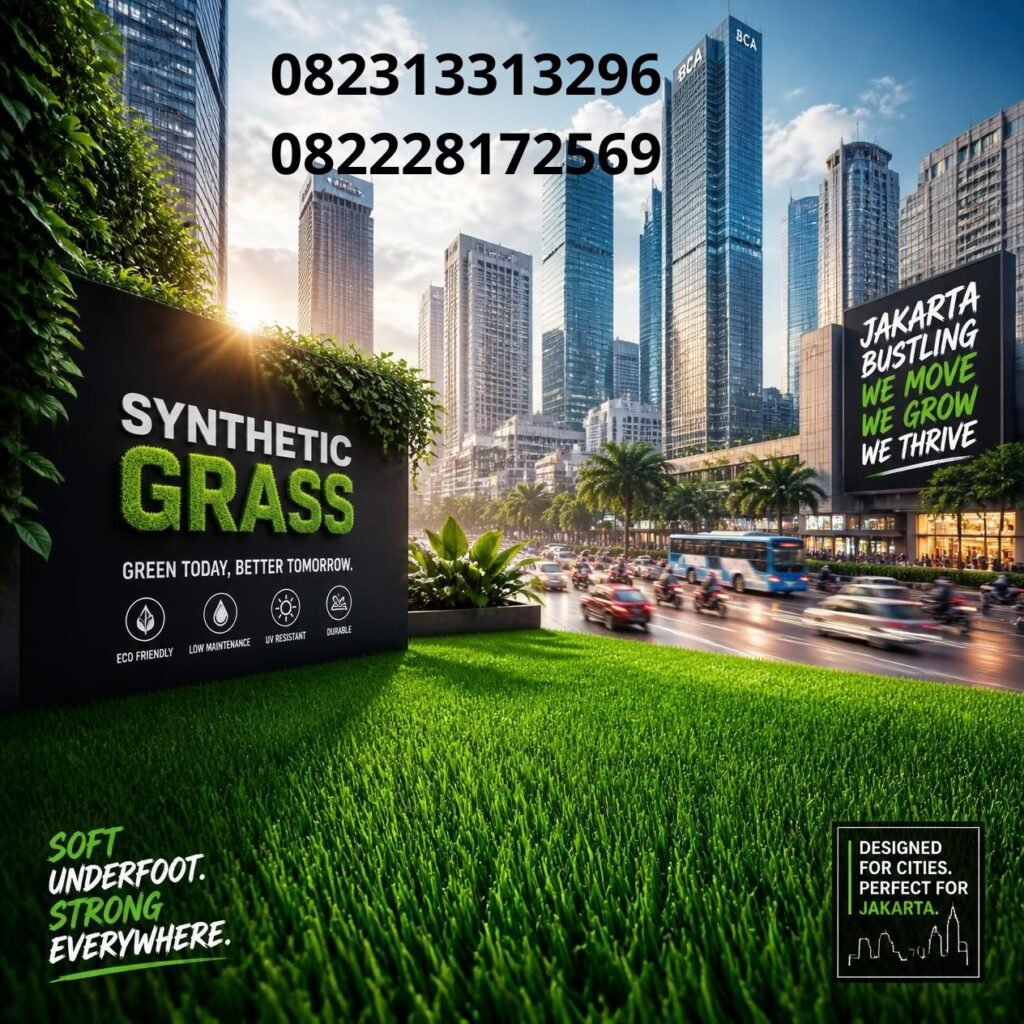 Distributor rumput sintetis Jakarta Pusat
