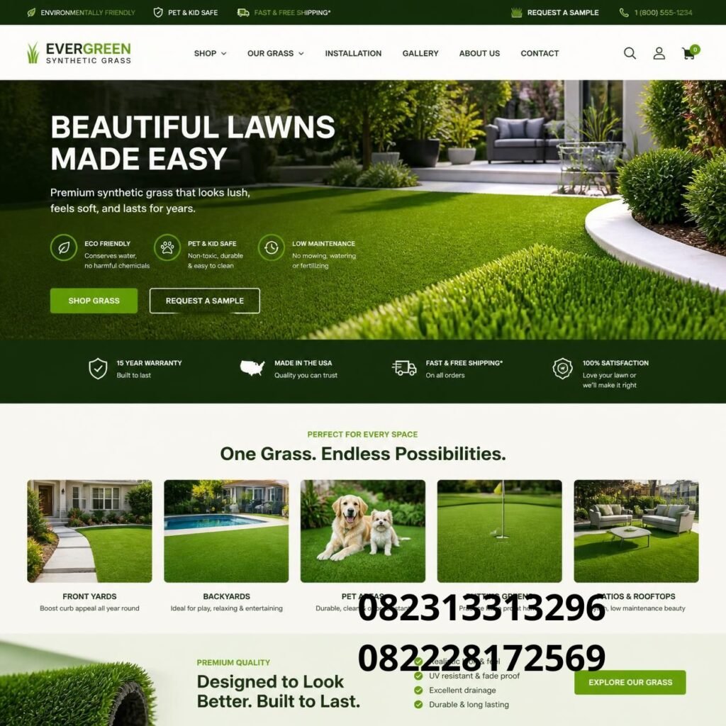 Harga Rumput Sintetis Online