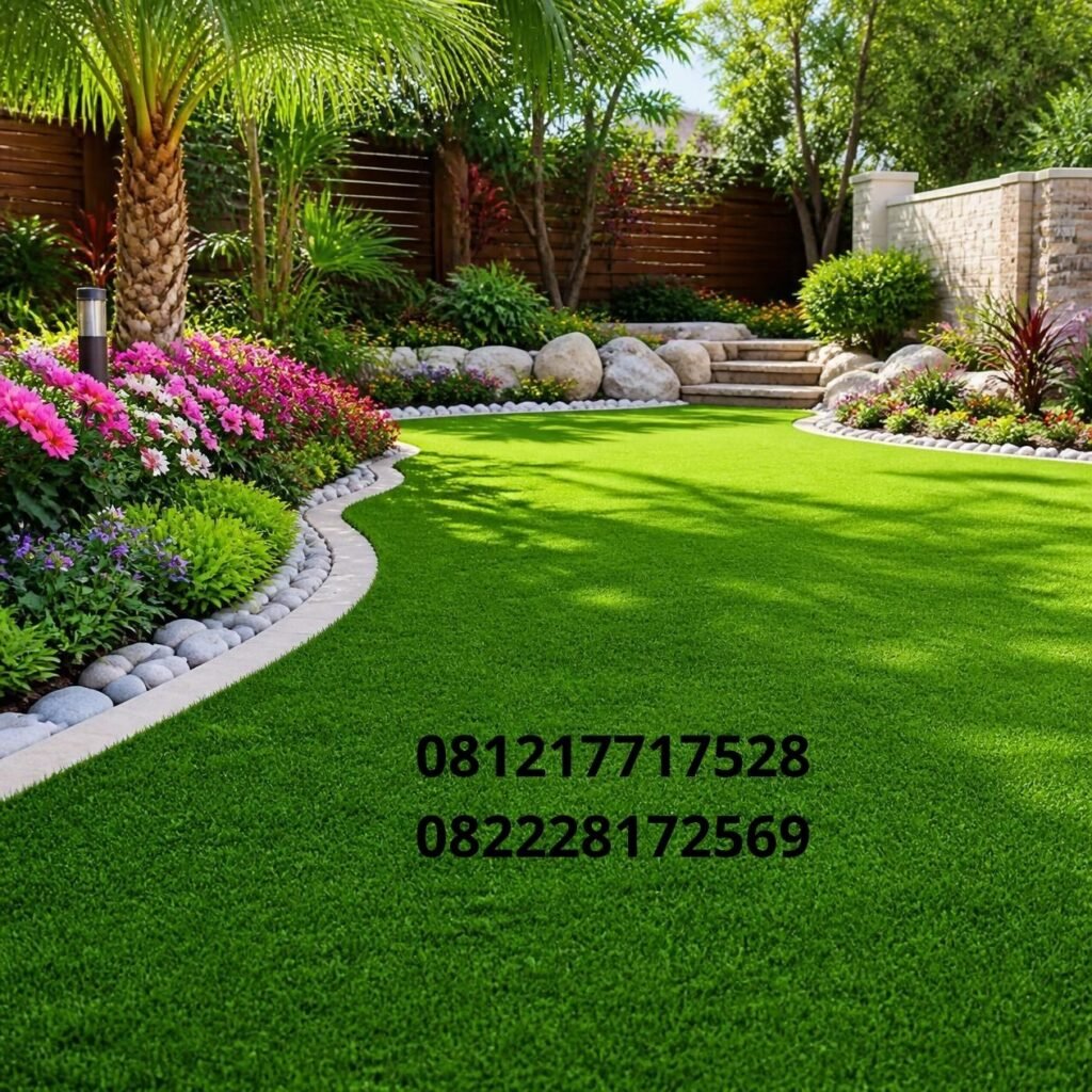 Harga rumput sintetis taman minimalis