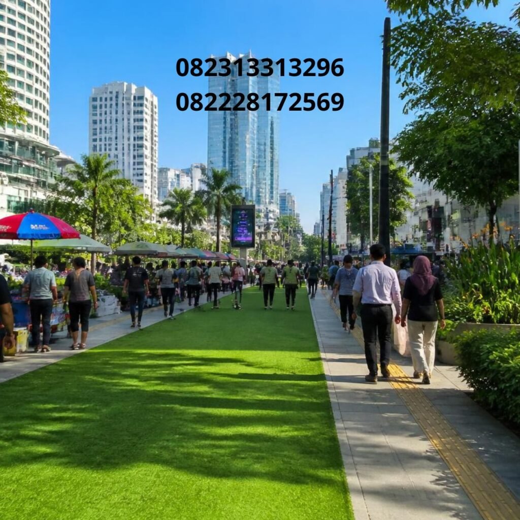 Jual rumput sintetis Jakarta Pusat