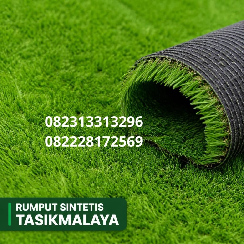Rumput sintetis taman Tasikmalaya