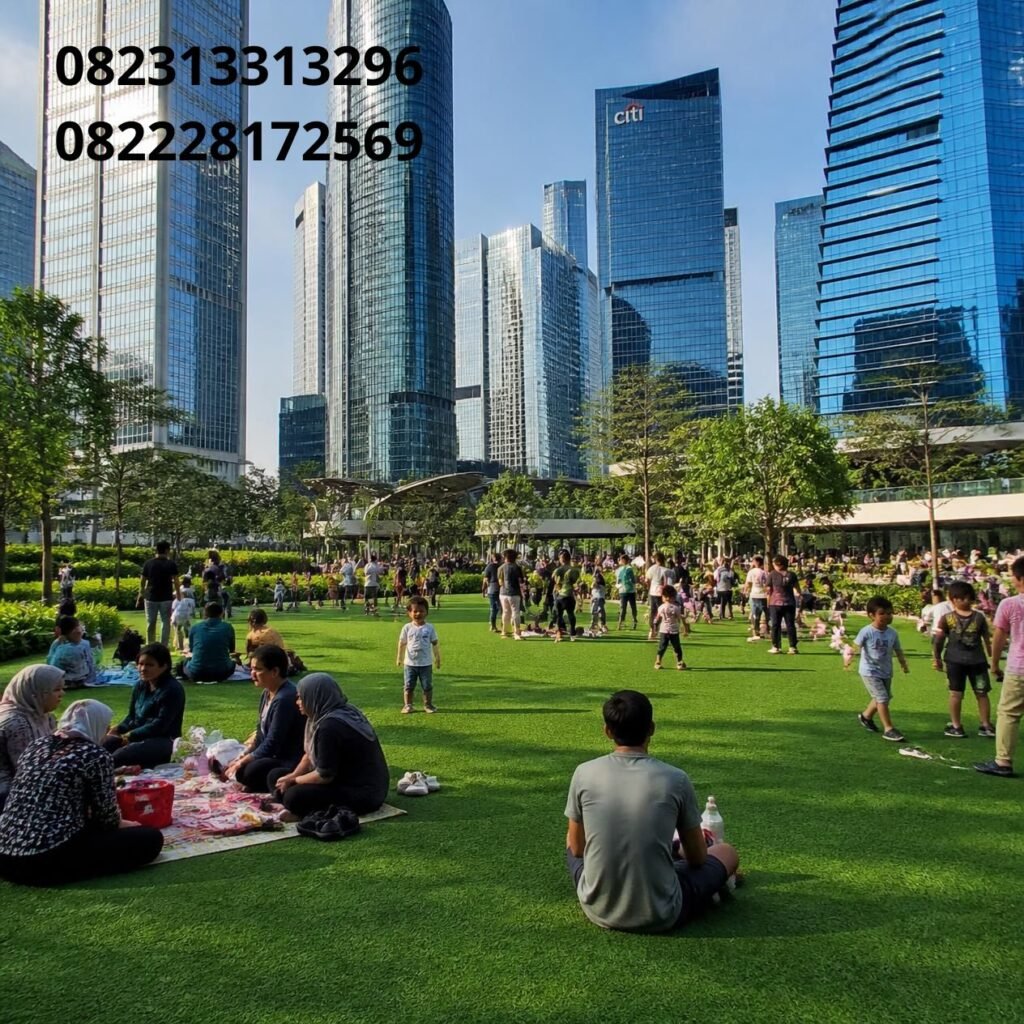 Supplier rumput sintetis Jakarta Pusat