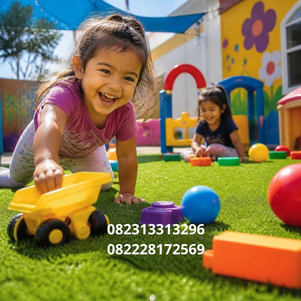 rumput sintetis playground