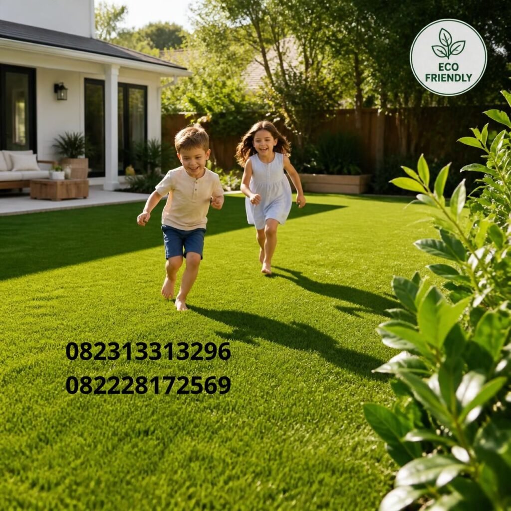 rumput sintetis tanpa perawatan