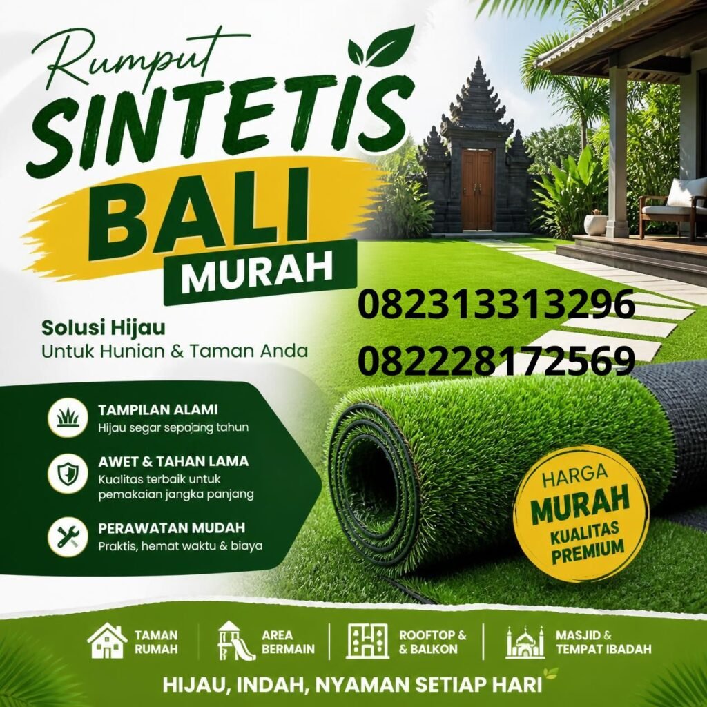 Distributor Rumput Sintetis Bali