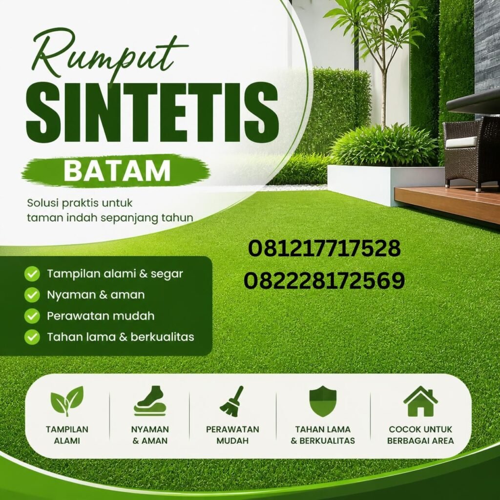 Distributor Rumput Sintetis Batam