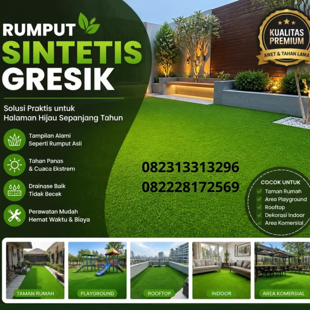 Distributor Rumput Sintetis Gresik