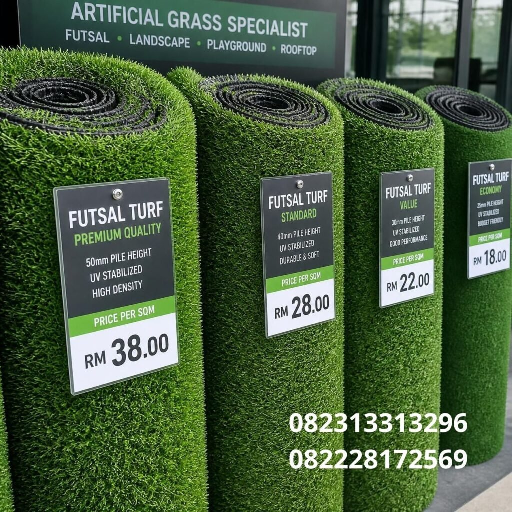 Harga Rumput Futsal Sintetis Per Meter