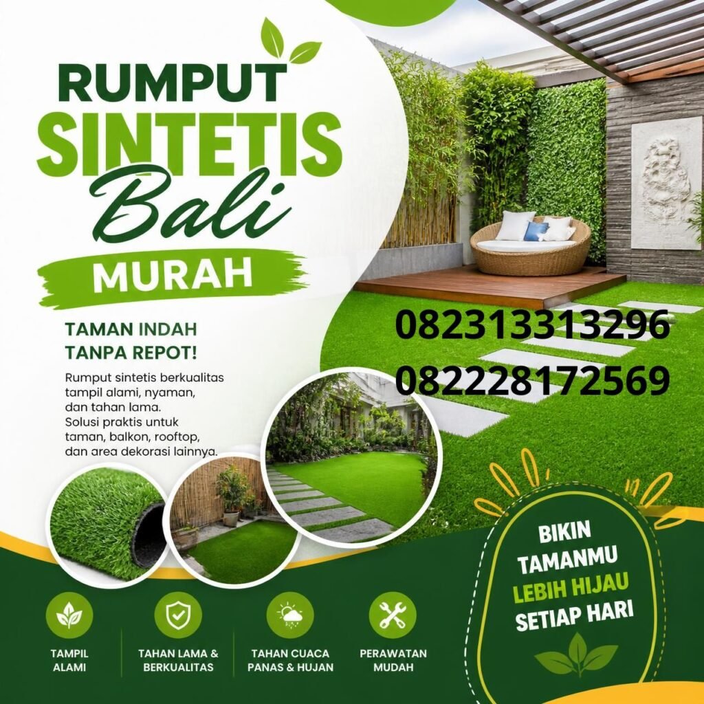 Harga Rumput Sintetis Bali