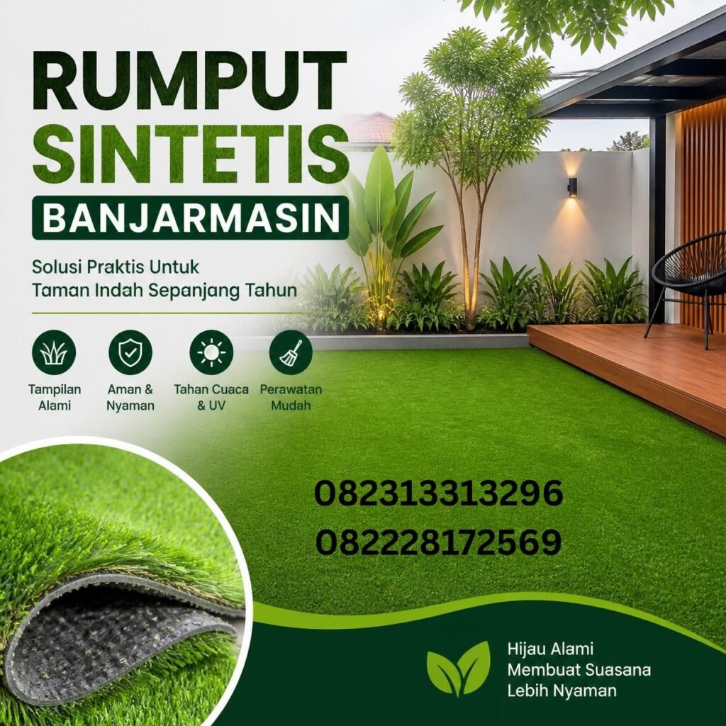 Harga Rumput Sintetis Banjarmasin