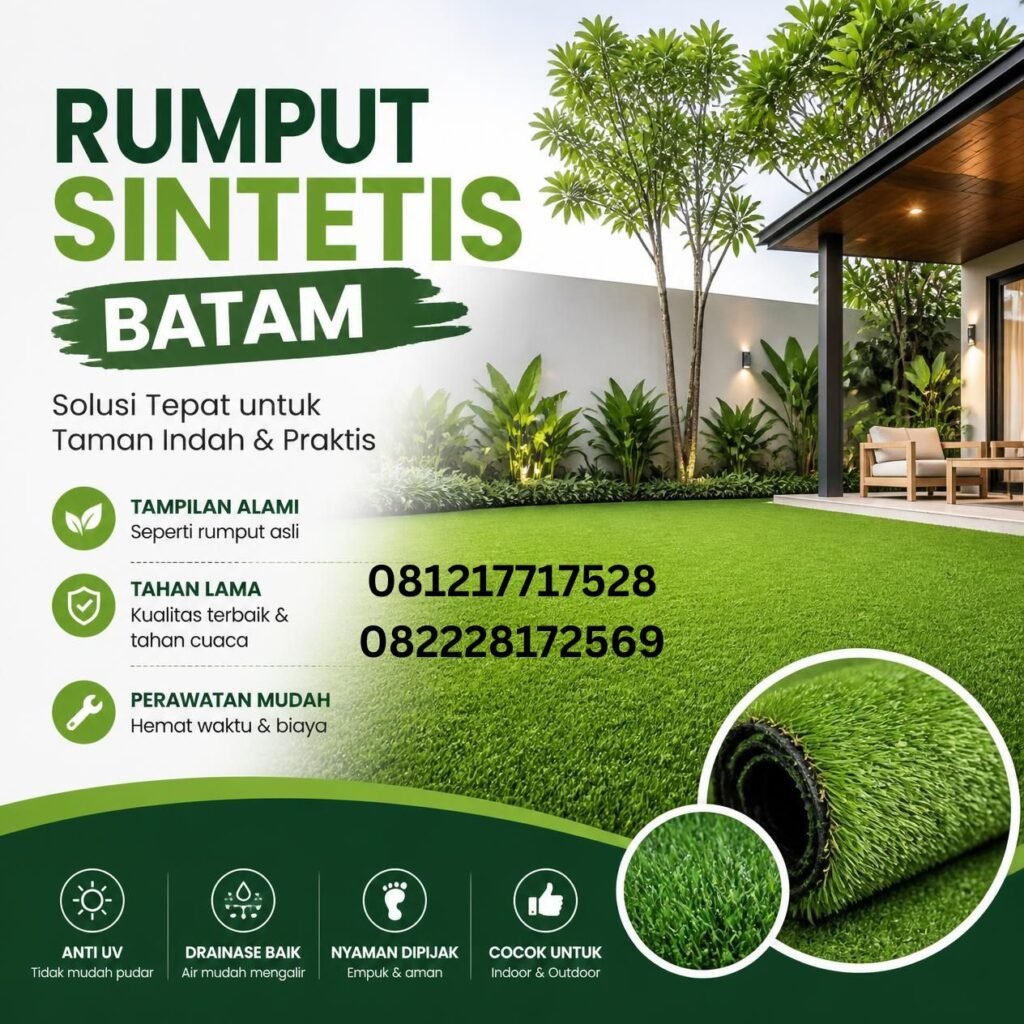 Harga Rumput Sintetis Batam