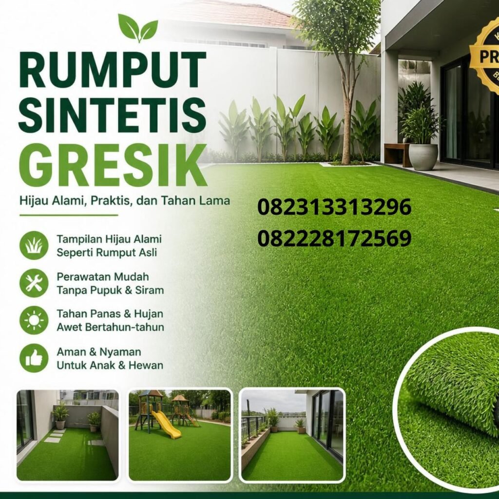 Harga Rumput Sintetis Gresik