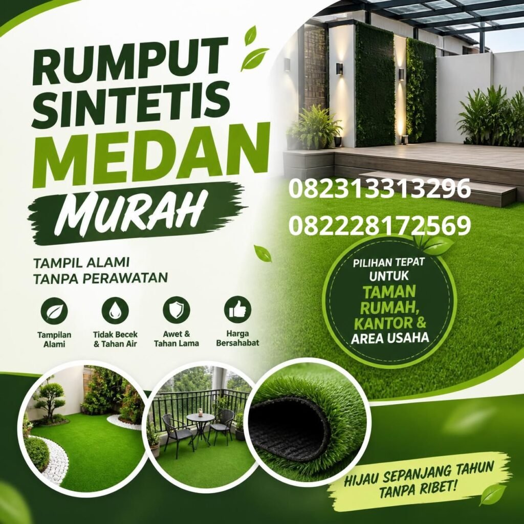 Harga rumput sintetis Medan