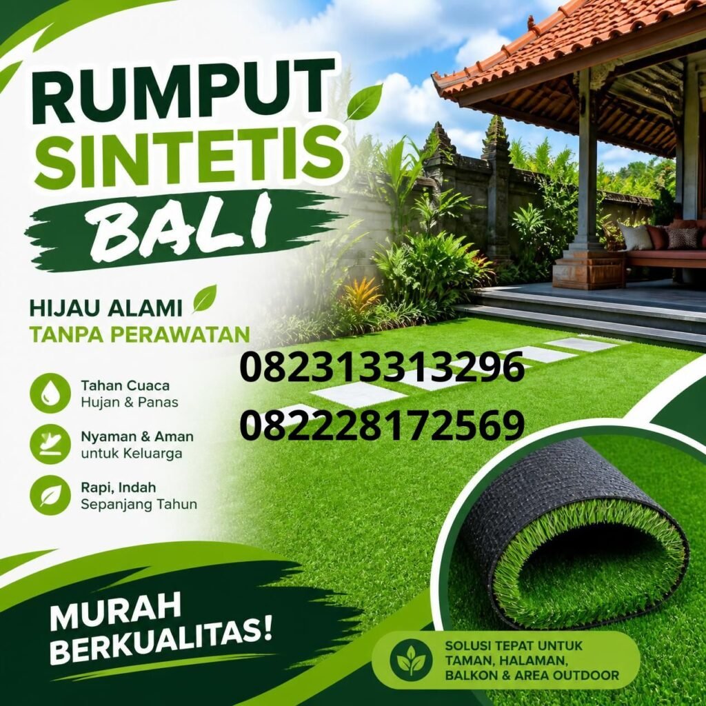 Jual Rumput Sintetis Bali