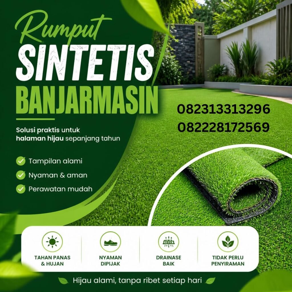 Jual Rumput Sintetis Banjarmasin
