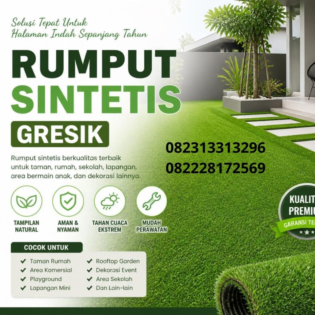Jual Rumput Sintetis Gresik