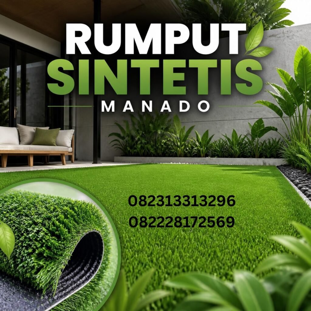 Jual Rumput Sintetis Manado