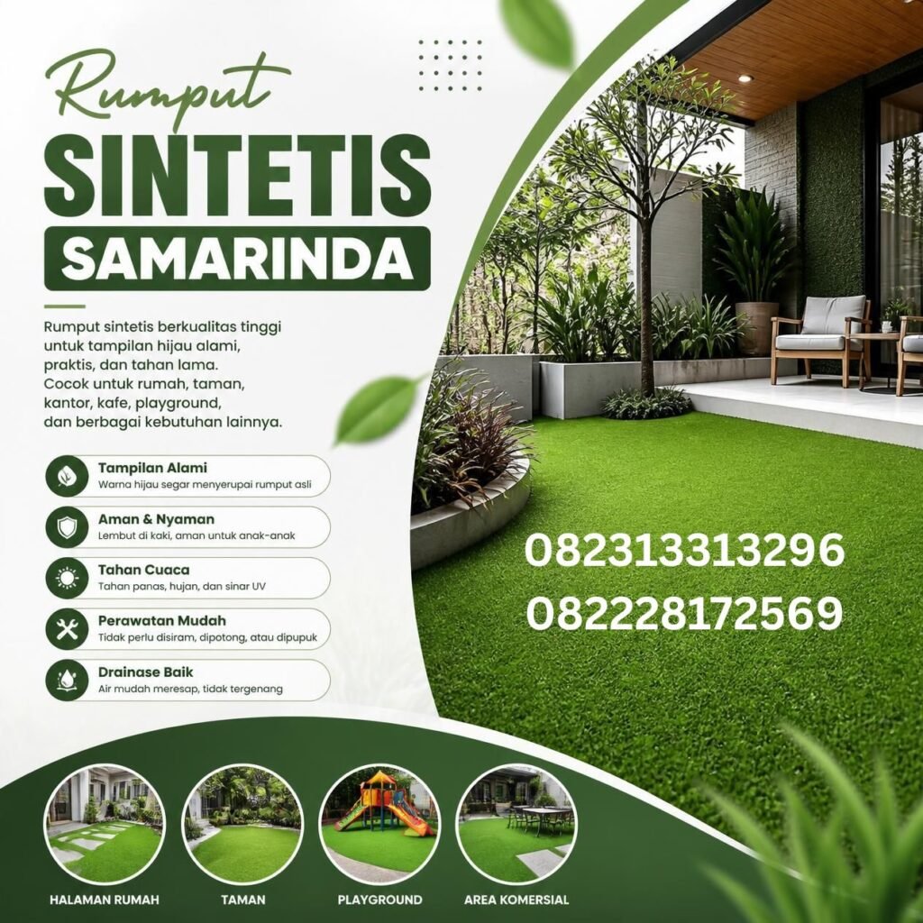 Jual Rumput Sintetis Samarinda