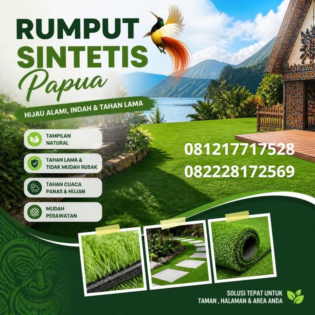 Jual rumput sintetis Papua