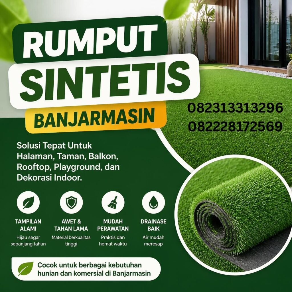 Rumput Artificial Banjarmasin