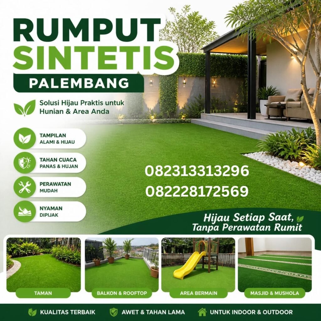 Rumput Artificial Palembang