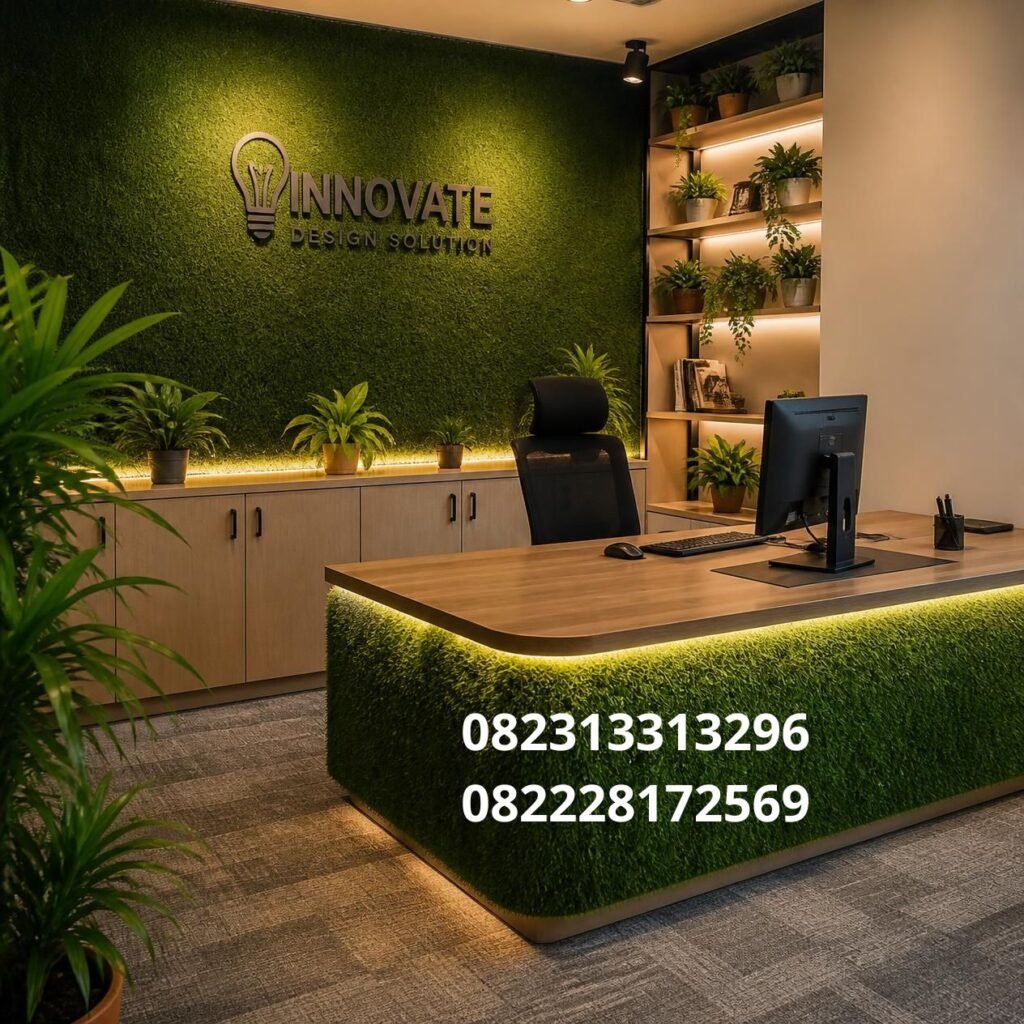 Rumput Sintetis Interior Kantor