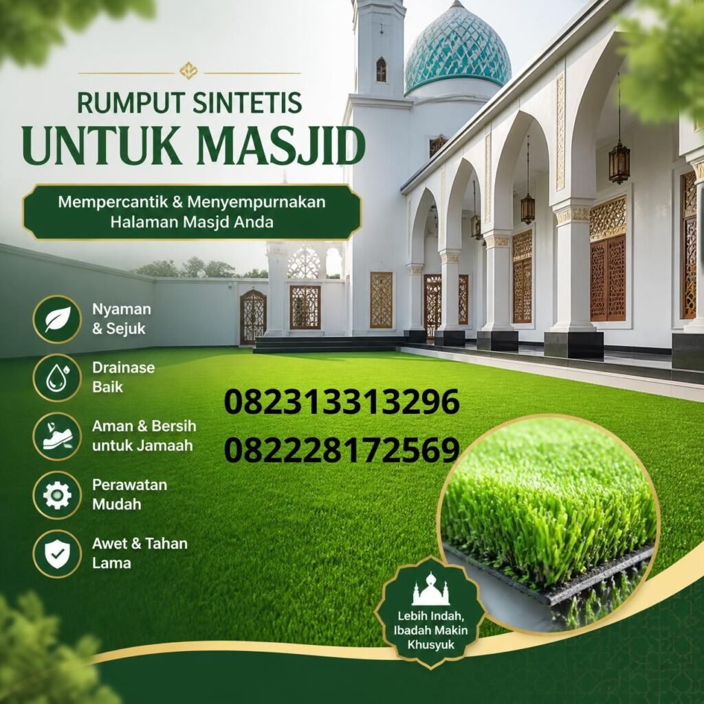 Rumput Sintetis Masjid
