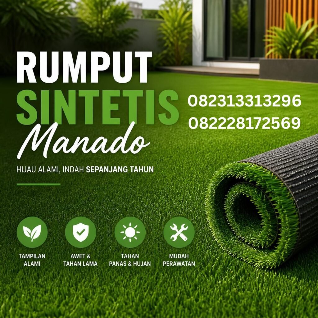 Rumput Sintetis Outdoor Manado