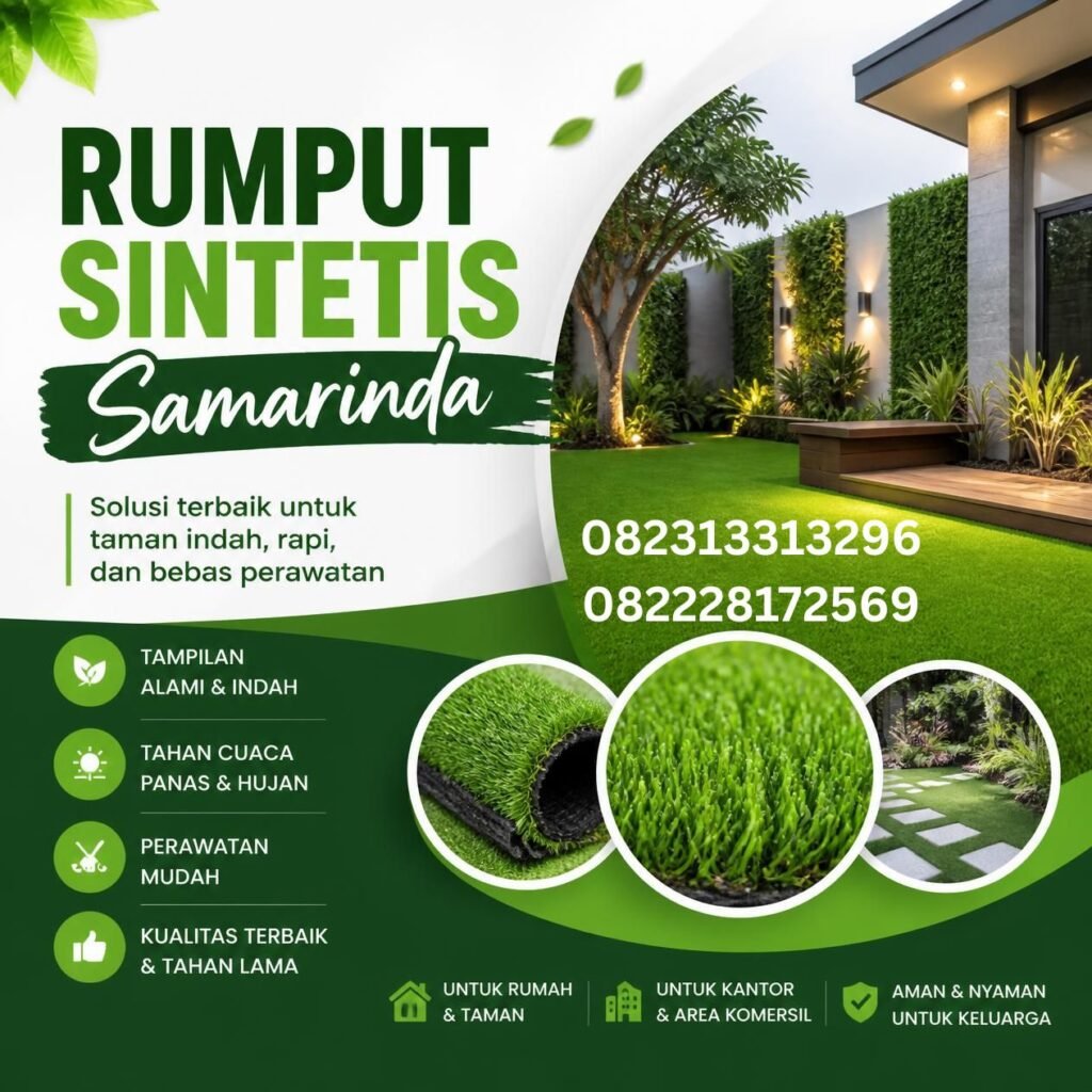 Rumput Sintetis Outdoor Samarinda