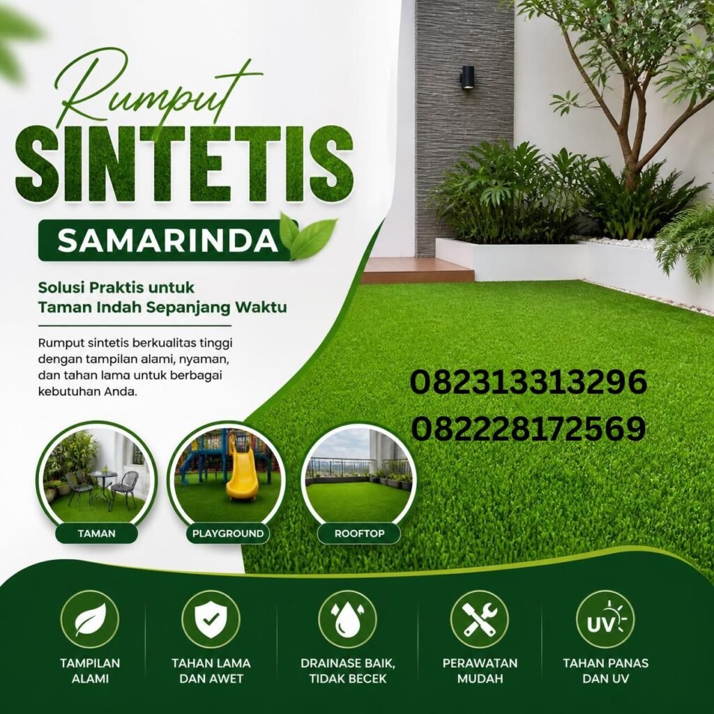 Supplier Rumput Sintetis Samarinda