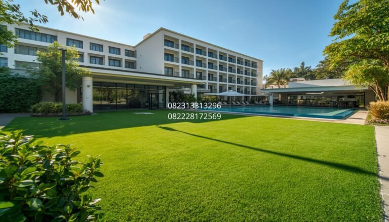 rumput sintetis hotel
