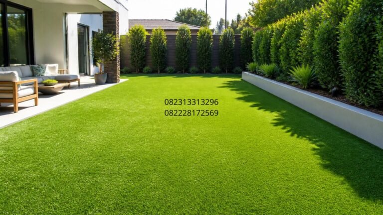rumput sintetis custom