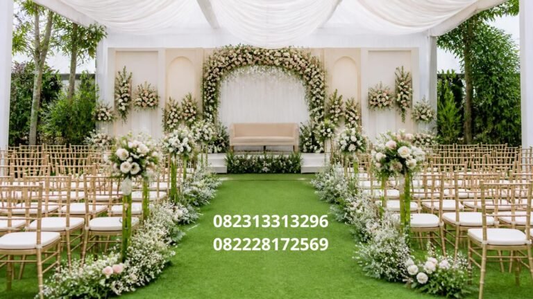 Rumput sintetis wedding