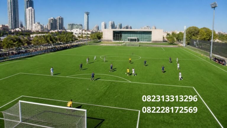 rumput sintetis lapangan bola