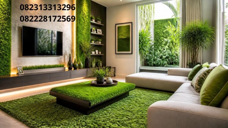 Rumput Sintetis Dekor Rumah